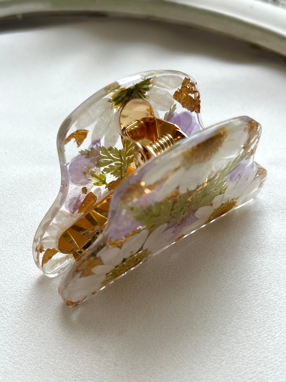 Pressed Flowers | Claw Clips