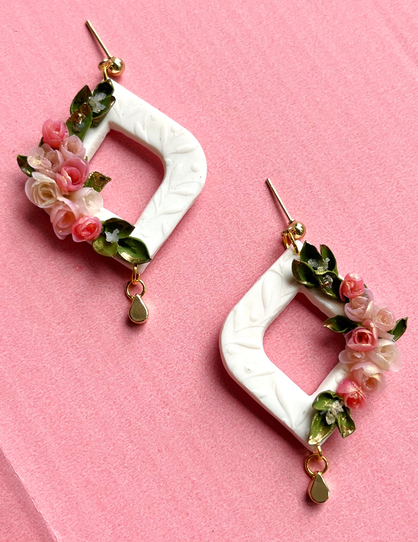 Polymer Clay| Floral Earrings