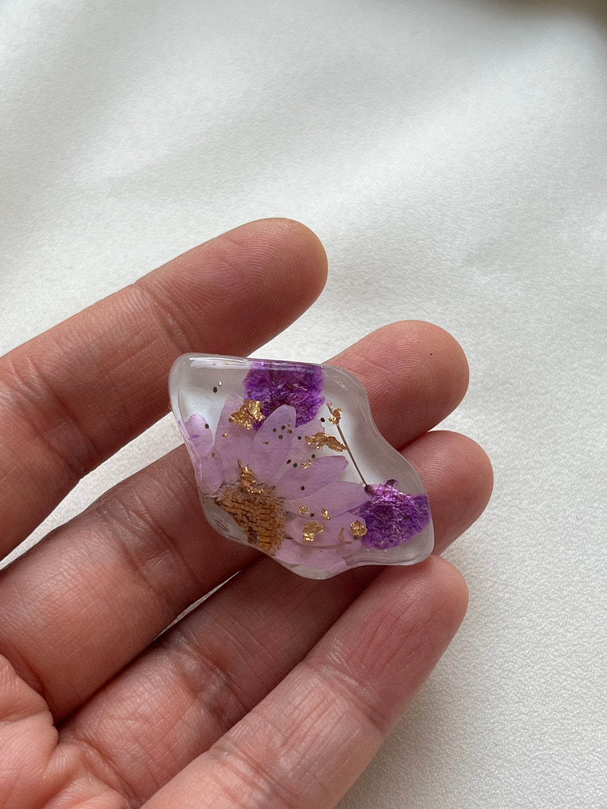 Pressed Flowers | Barrette