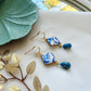 Polymer Clay Hand Painted Earrings