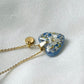 Pressed Flower Necklace | Love Heart