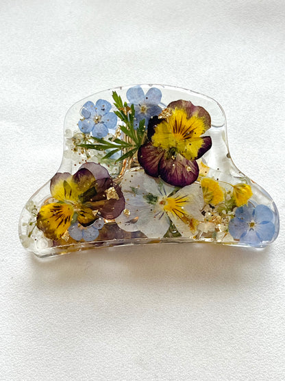 Pressed Flowers | Claw Clips
