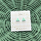 Polymer Clay| Triangle studs