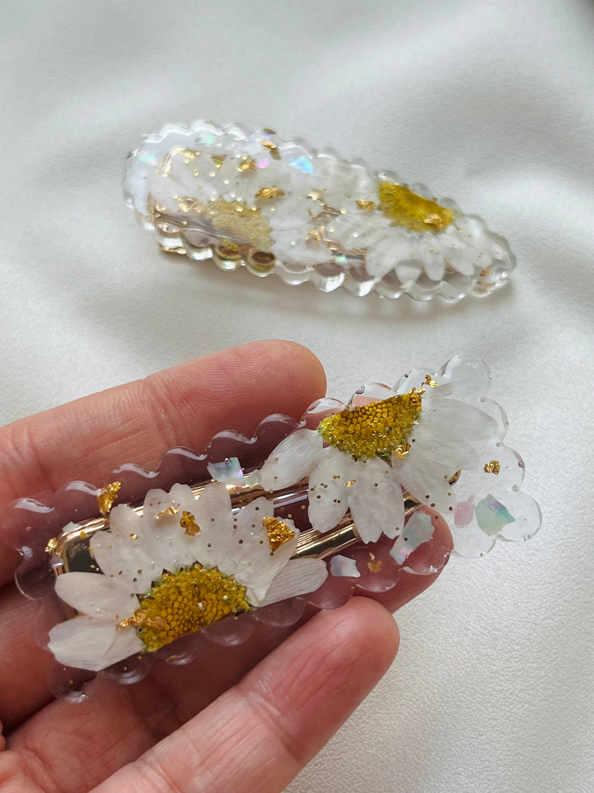 Pressed Flowers | Barrette