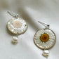 Pressed Flowers Earrings