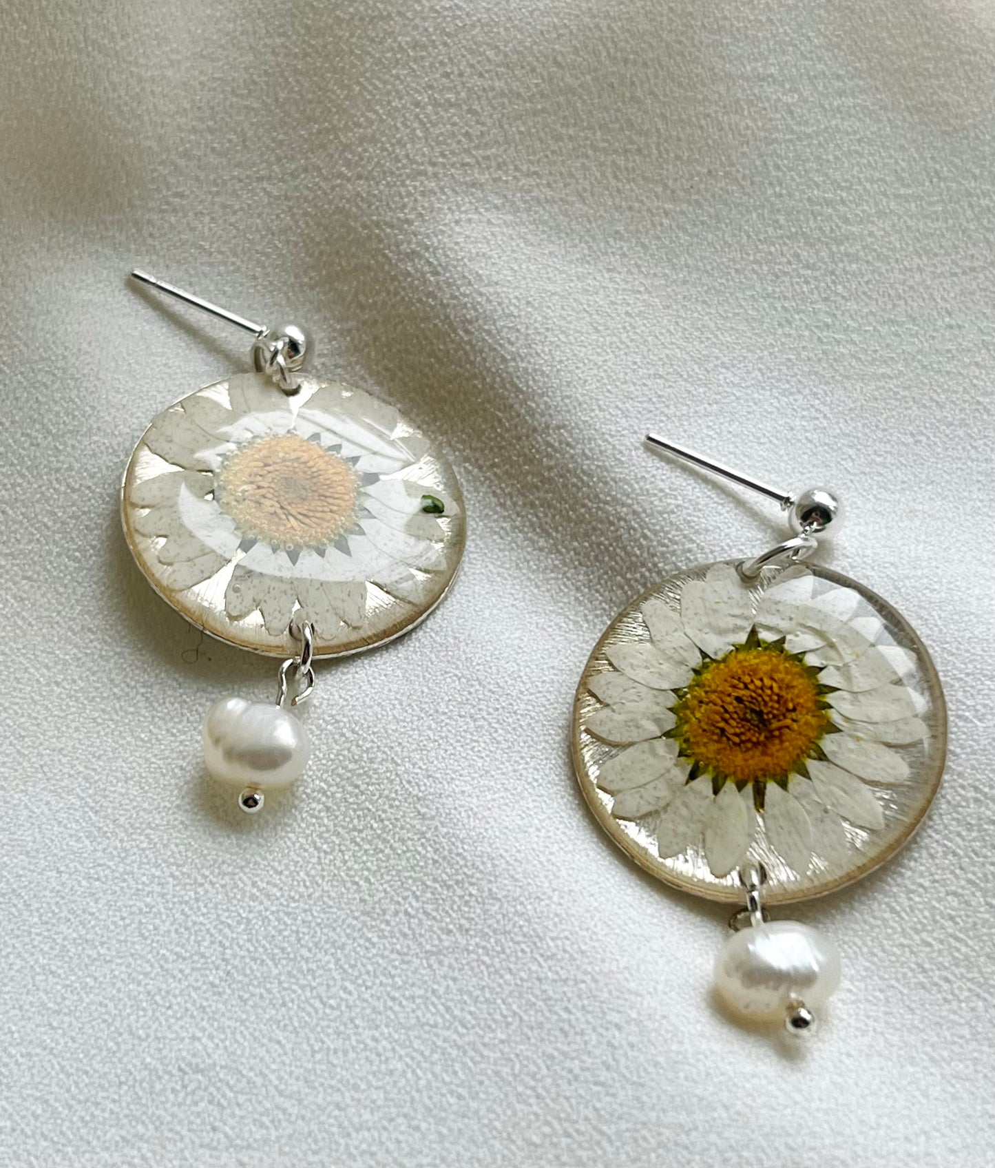 Pressed Flowers Earrings