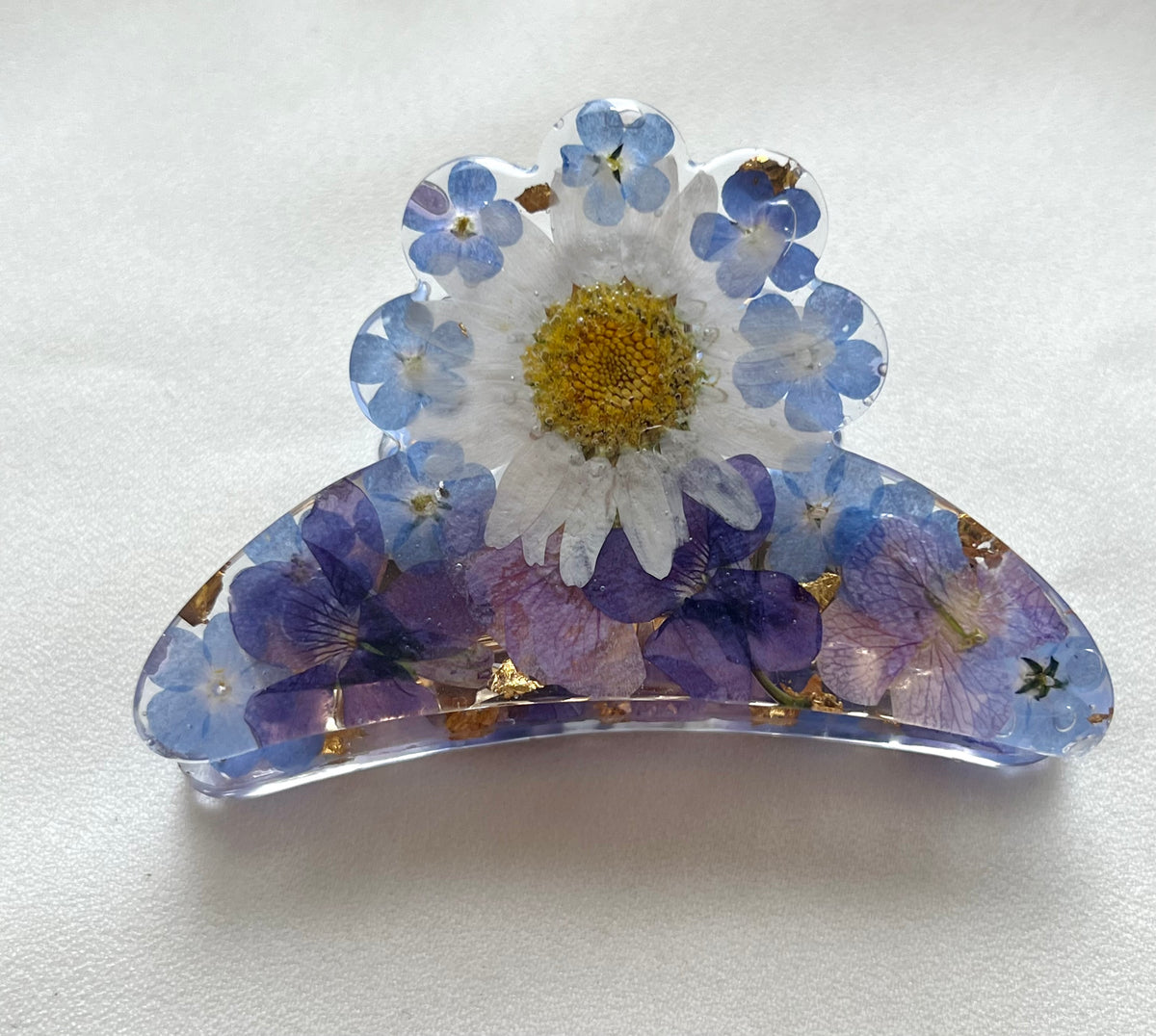 Pressed Flowers | Claw Clips