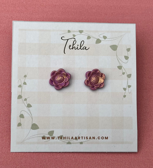 Polymer Clay | Flower Stud