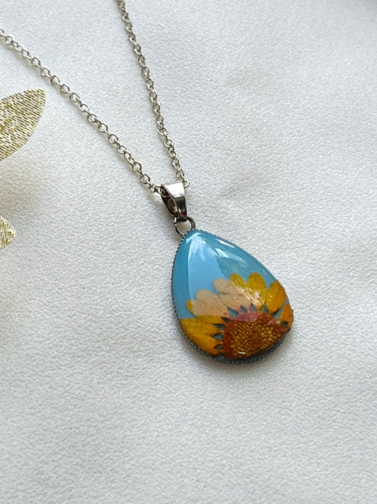 Pressed Flowers | Daisy | Necklace