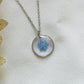Pressed Flowers | Forget Me Not | Necklace