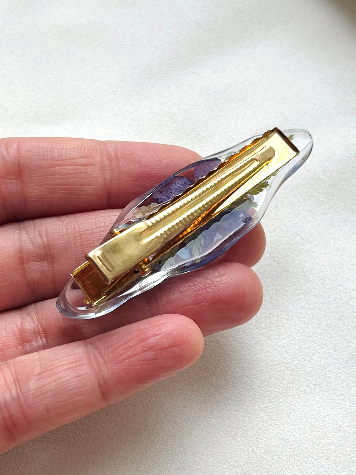 Pressed Flowers | Barrette