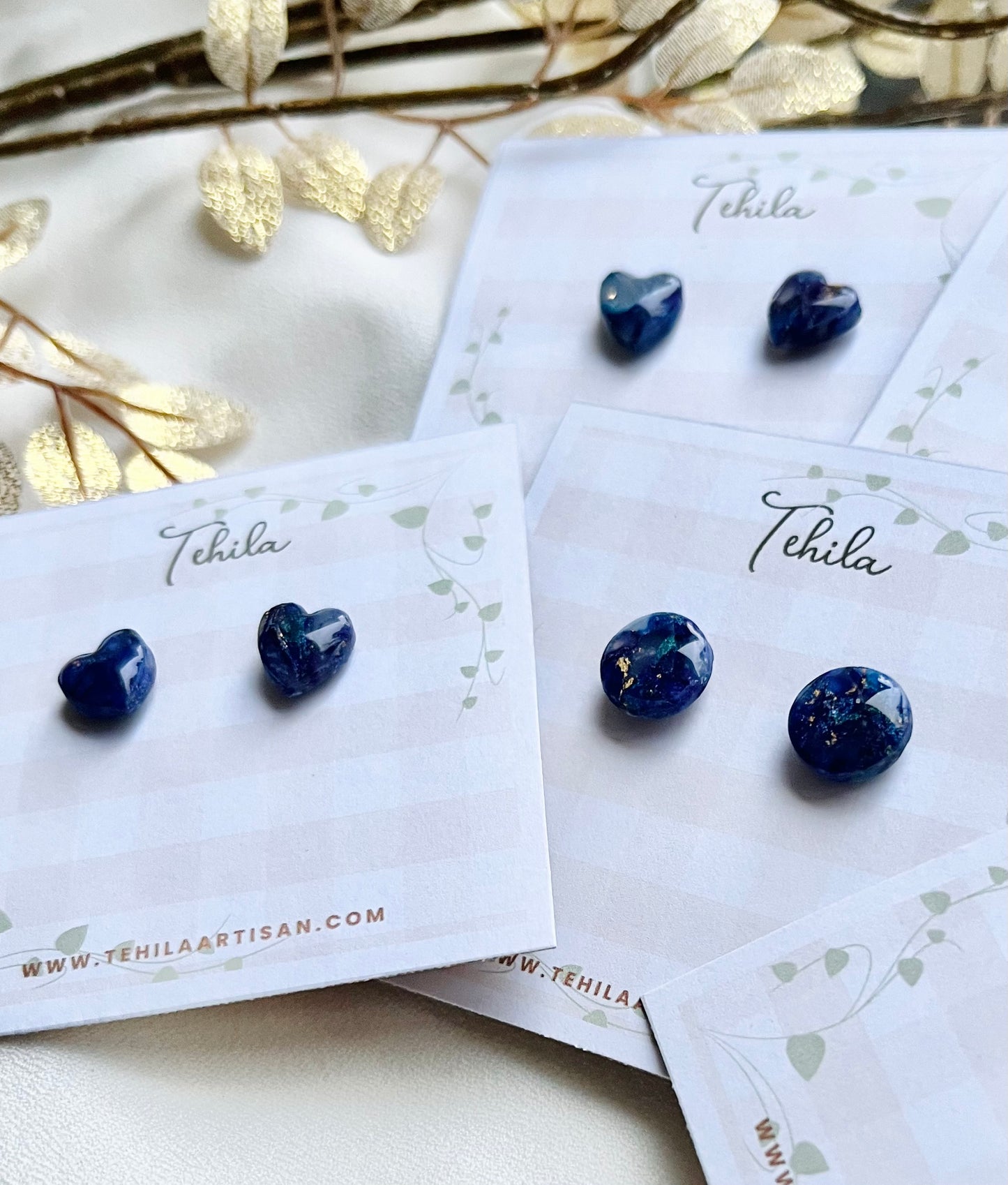 Polymer Clay Studs