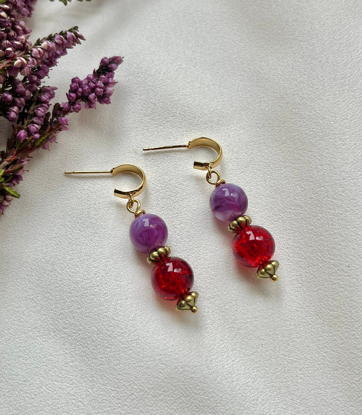 Dangle Bead Earrings