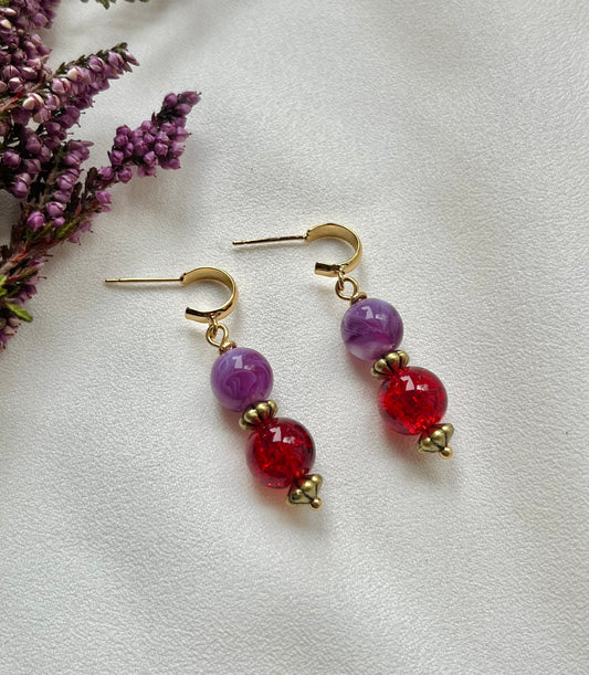 Dangle Bead Earrings