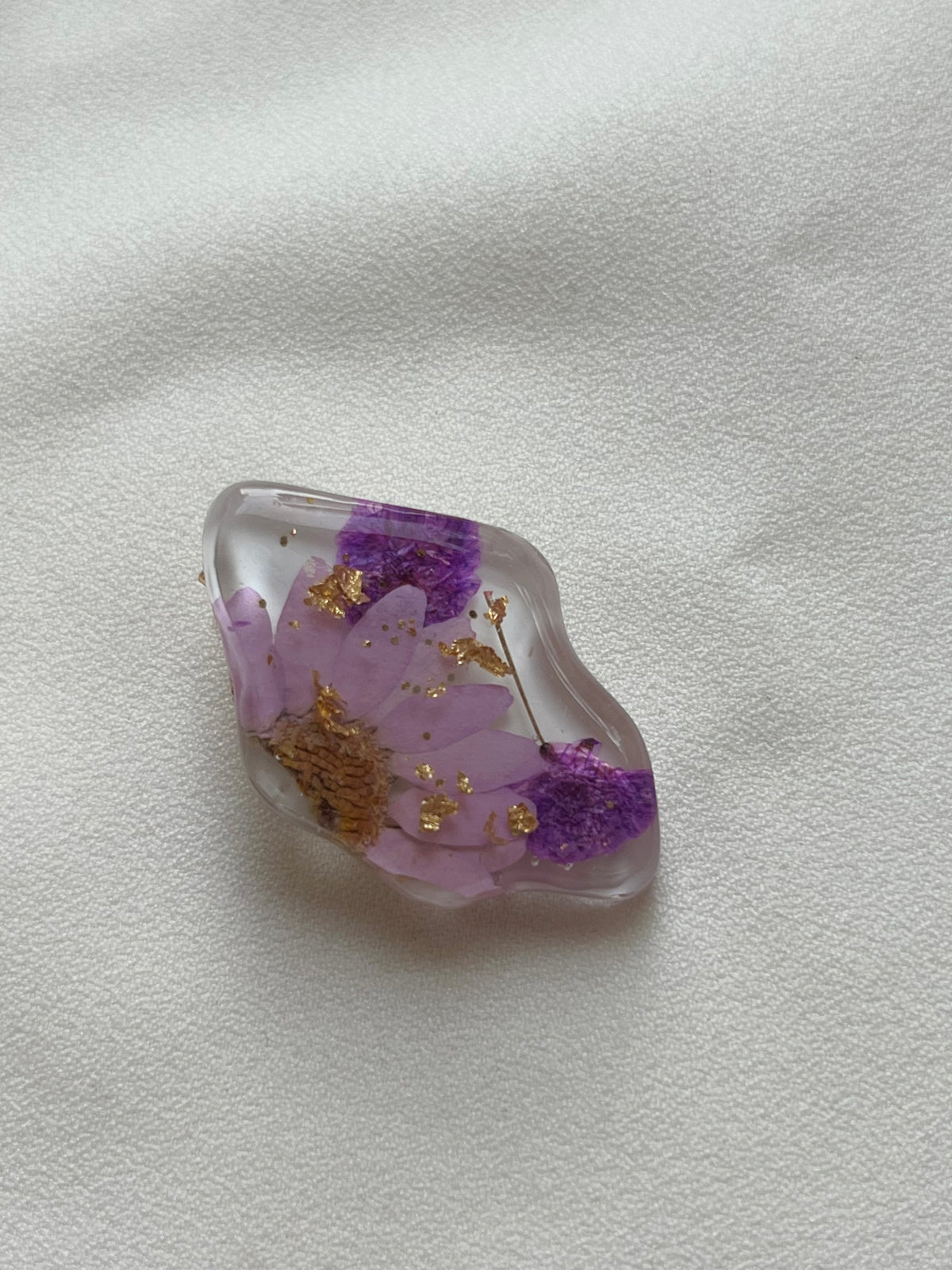Pressed Flowers | Barrette