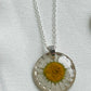 Pressed Flower Necklace