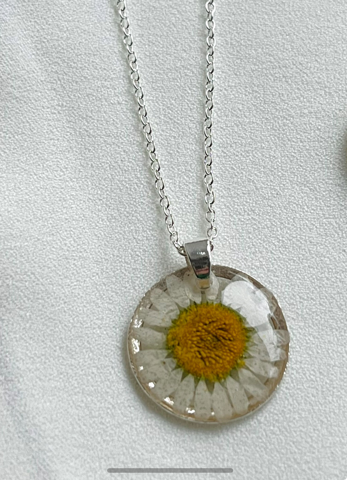 Pressed Flower Necklace