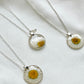 Pressed Flower Necklace