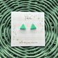 Polymer Clay| Triangle studs