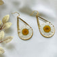 Real Flower Earrings