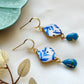 Polymer Clay Hand Painted Earrings