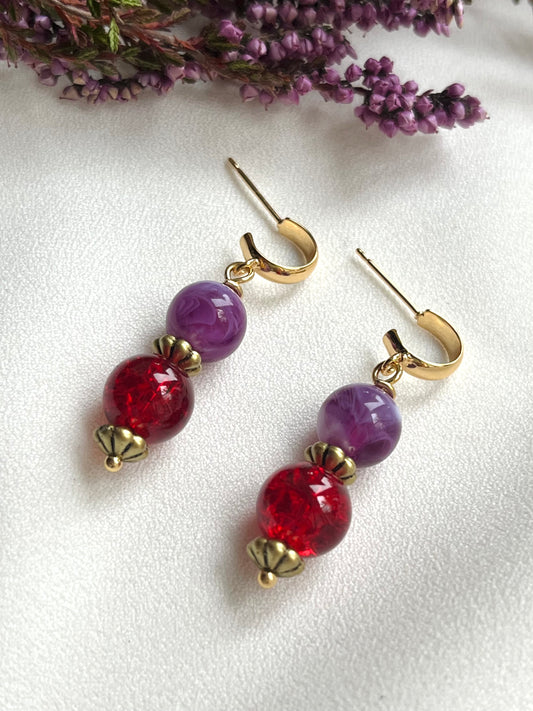 Dangle Bead Earrings