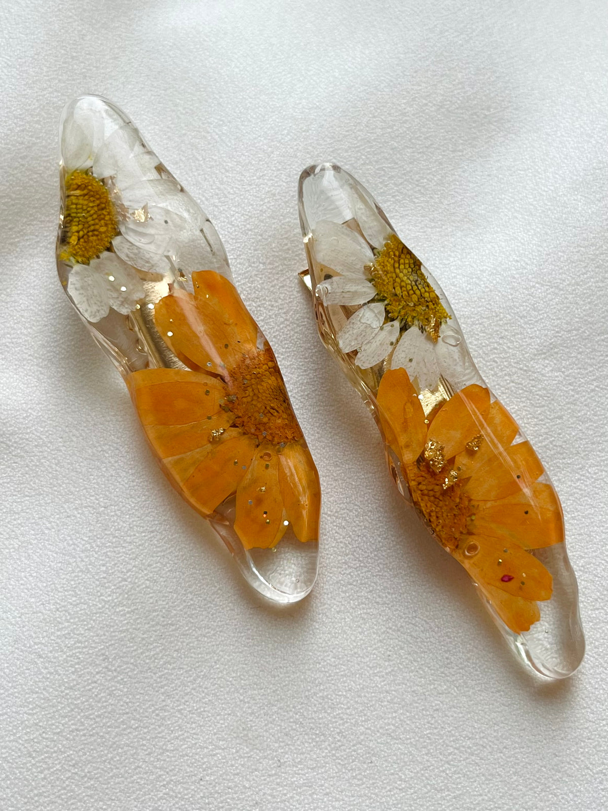 Pressed Flowers | Barrette