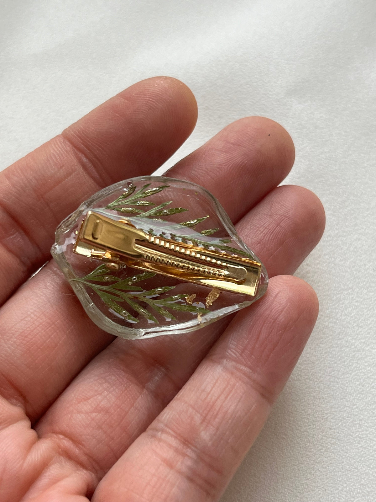 Pressed Flowers | Barrette
