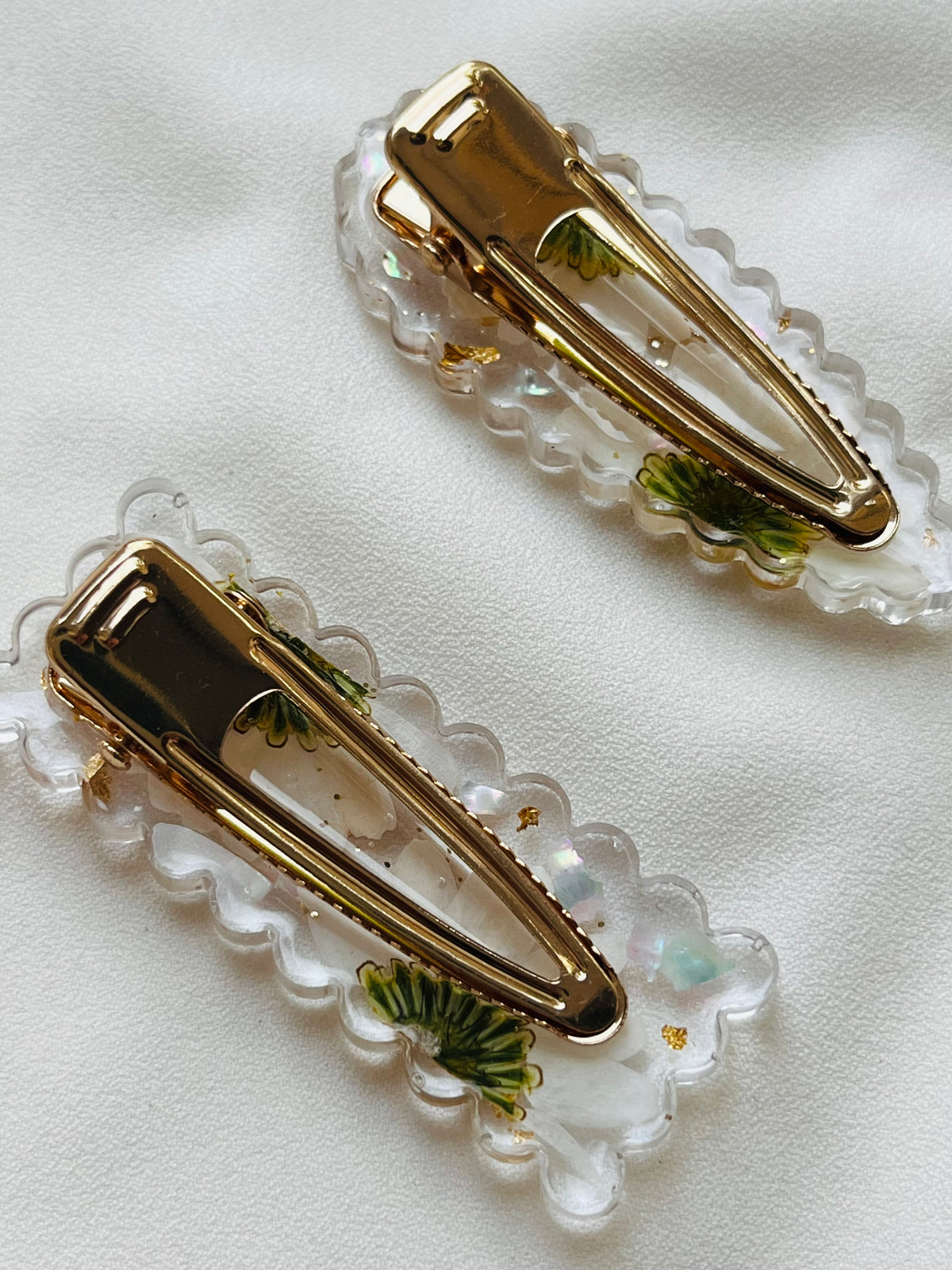 Pressed Flowers | Barrette