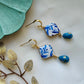 Polymer Clay Hand Painted Earrings