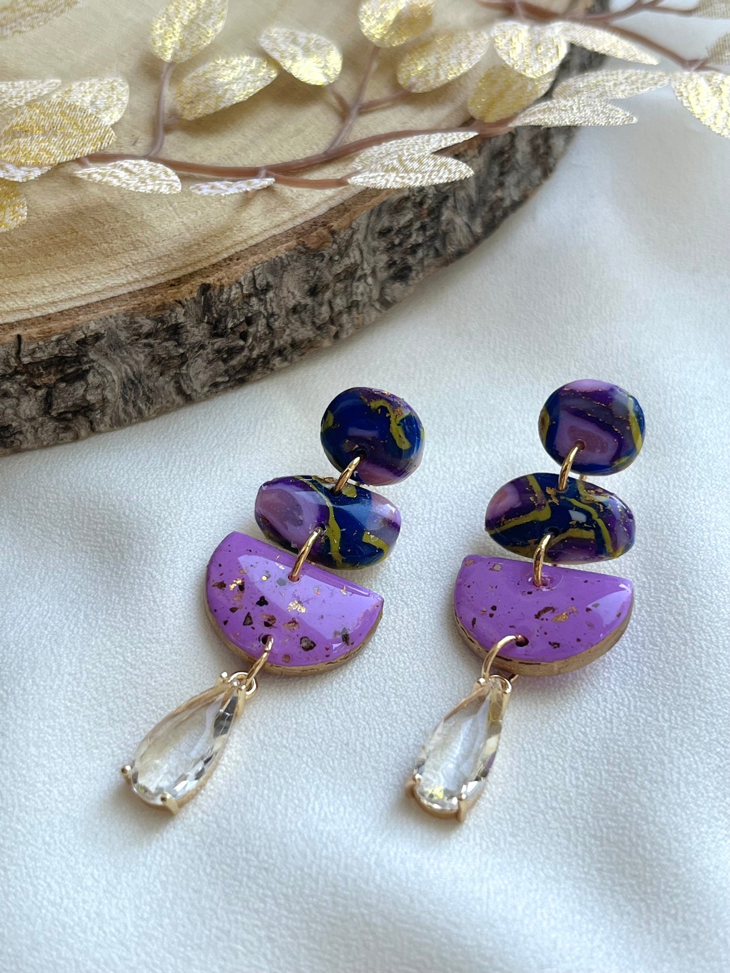 Polymer Clay | Dangle Earrings
