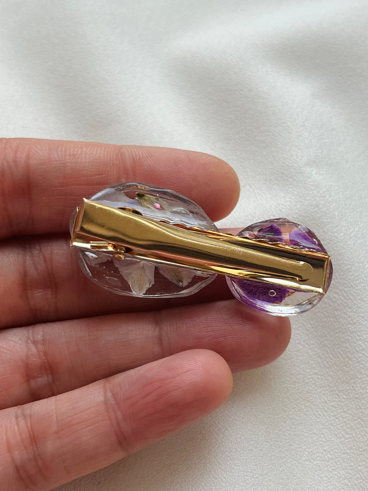 Pressed Flowers | Barrette