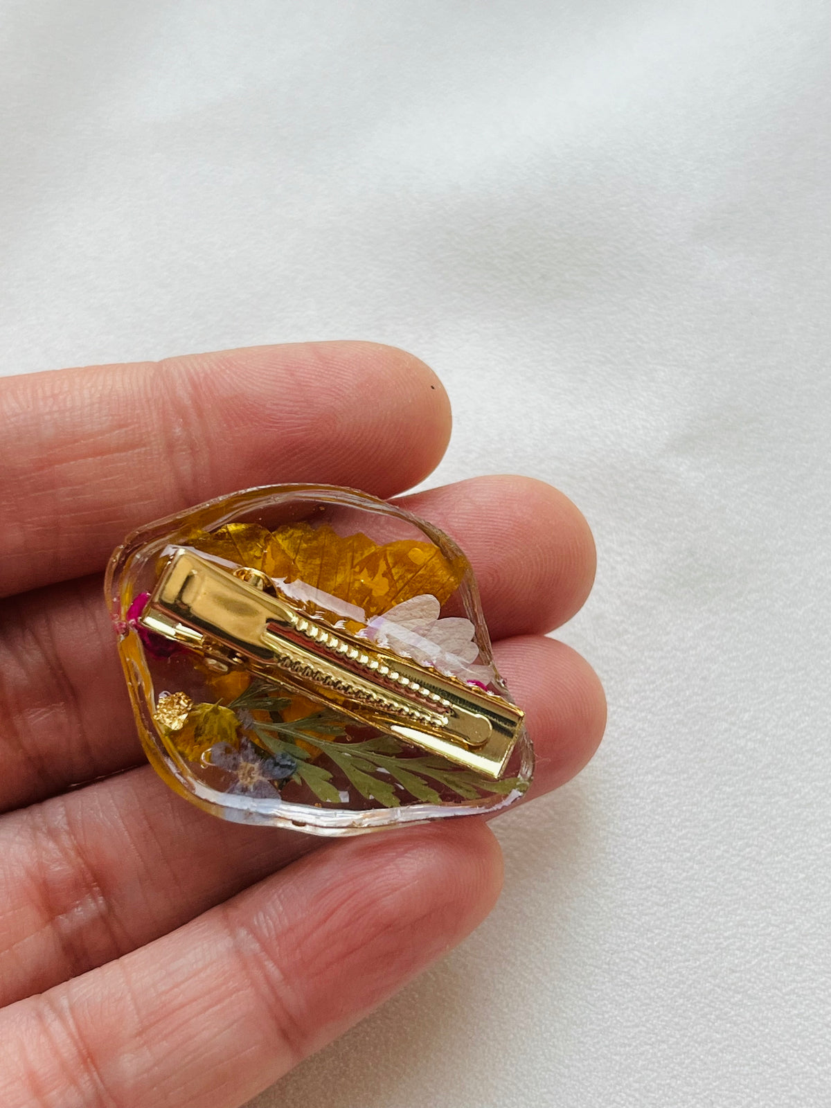 Pressed Flowers | Barrette