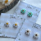 Polymer Clay | Daisy Studs | Hypoallergenic