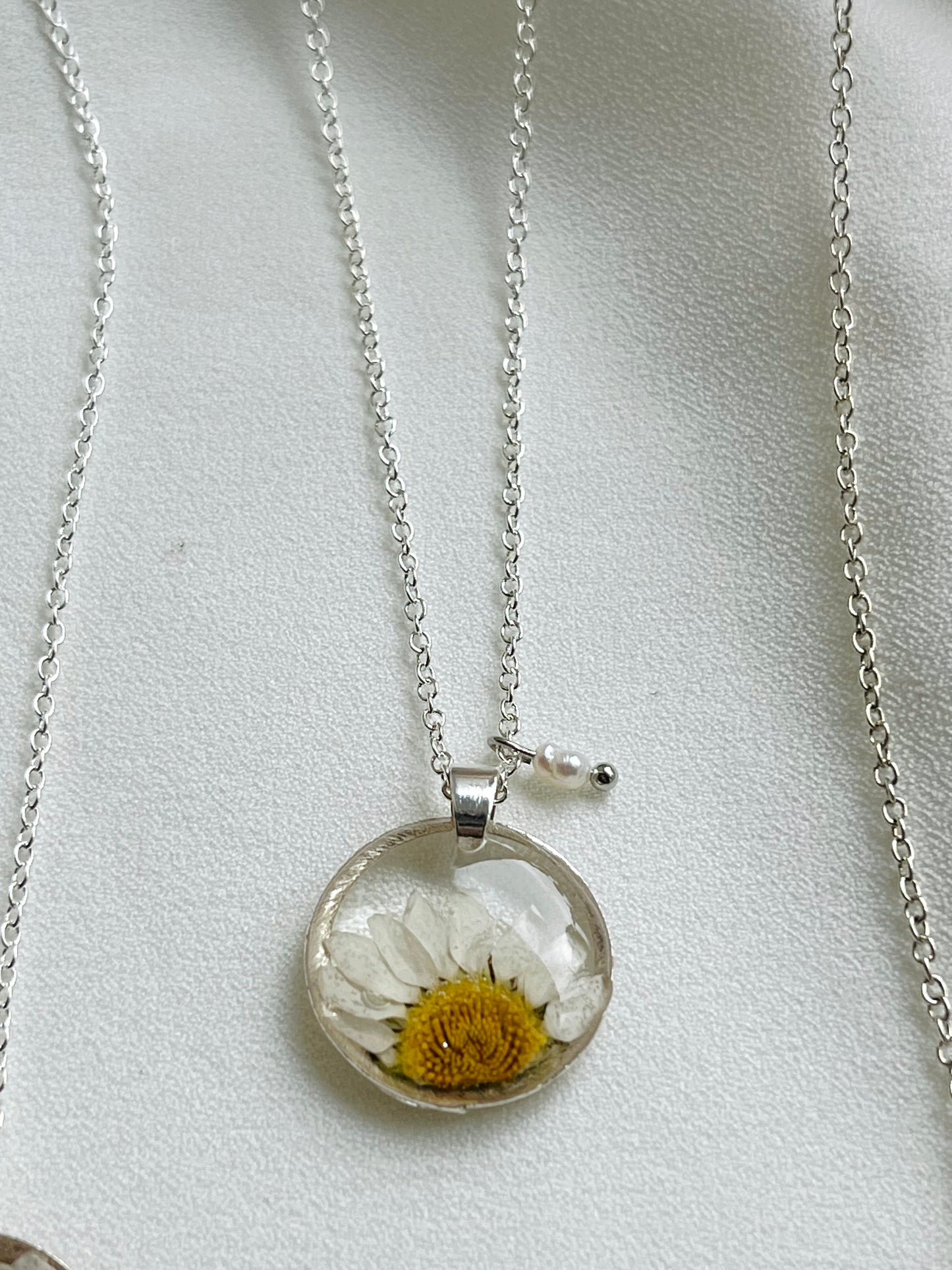 Pressed Flower Necklace