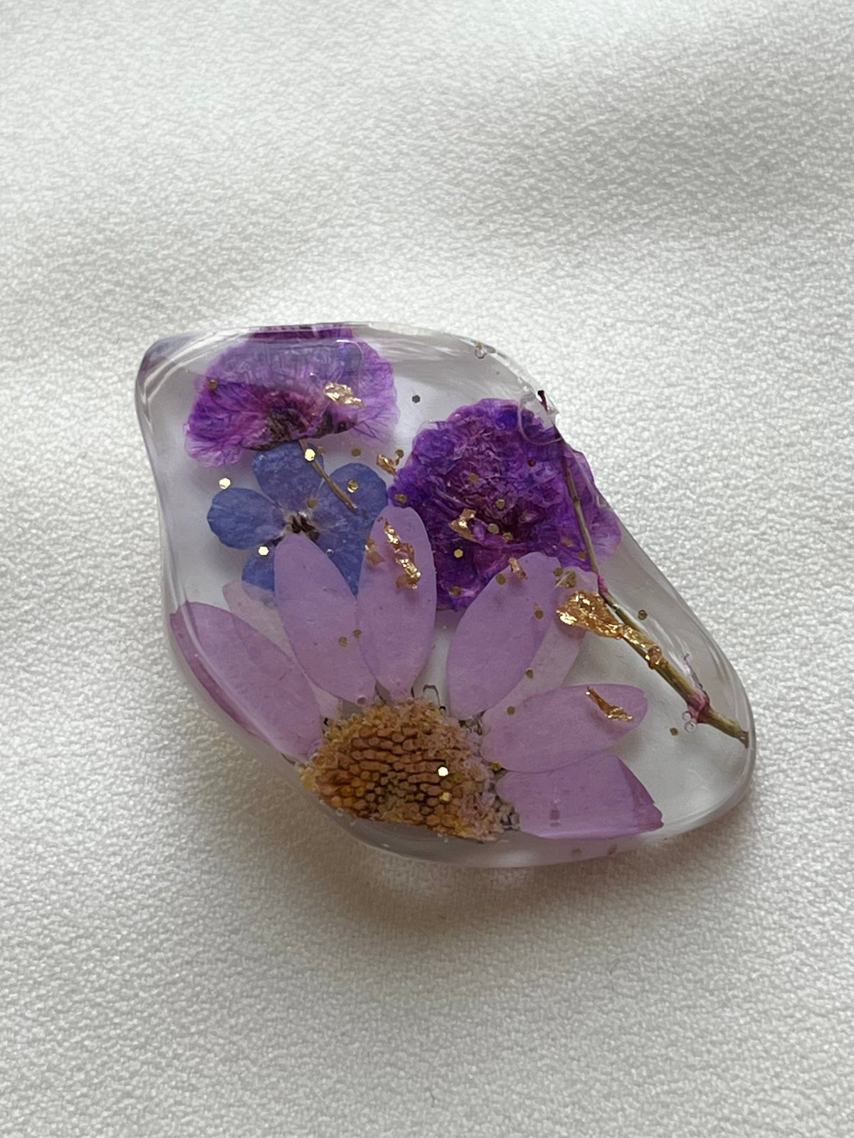 Pressed Flowers | Barrette