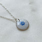 Pressed Flowers | Forget Me Not | Necklace
