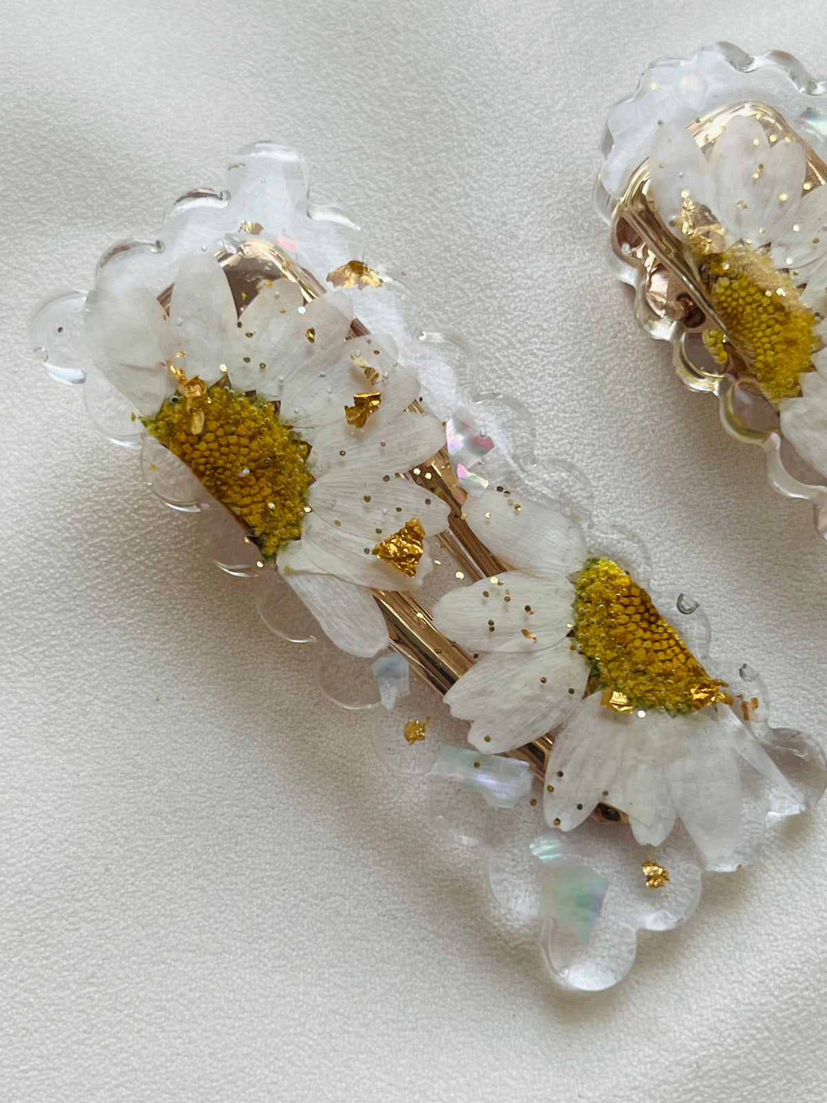 Pressed Flowers | Barrette