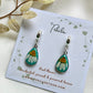 Real Flower Earrings