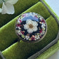 Pressed Flowers | Vintage |Adjustable Ring