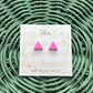 Polymer Clay| Triangle studs