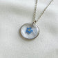 Pressed Flowers | Forget Me Not | Necklace