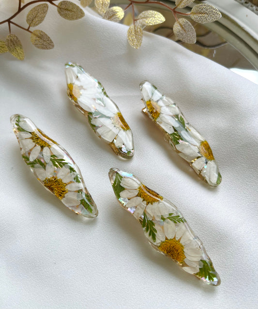Pressed Flowers | Hair Clips