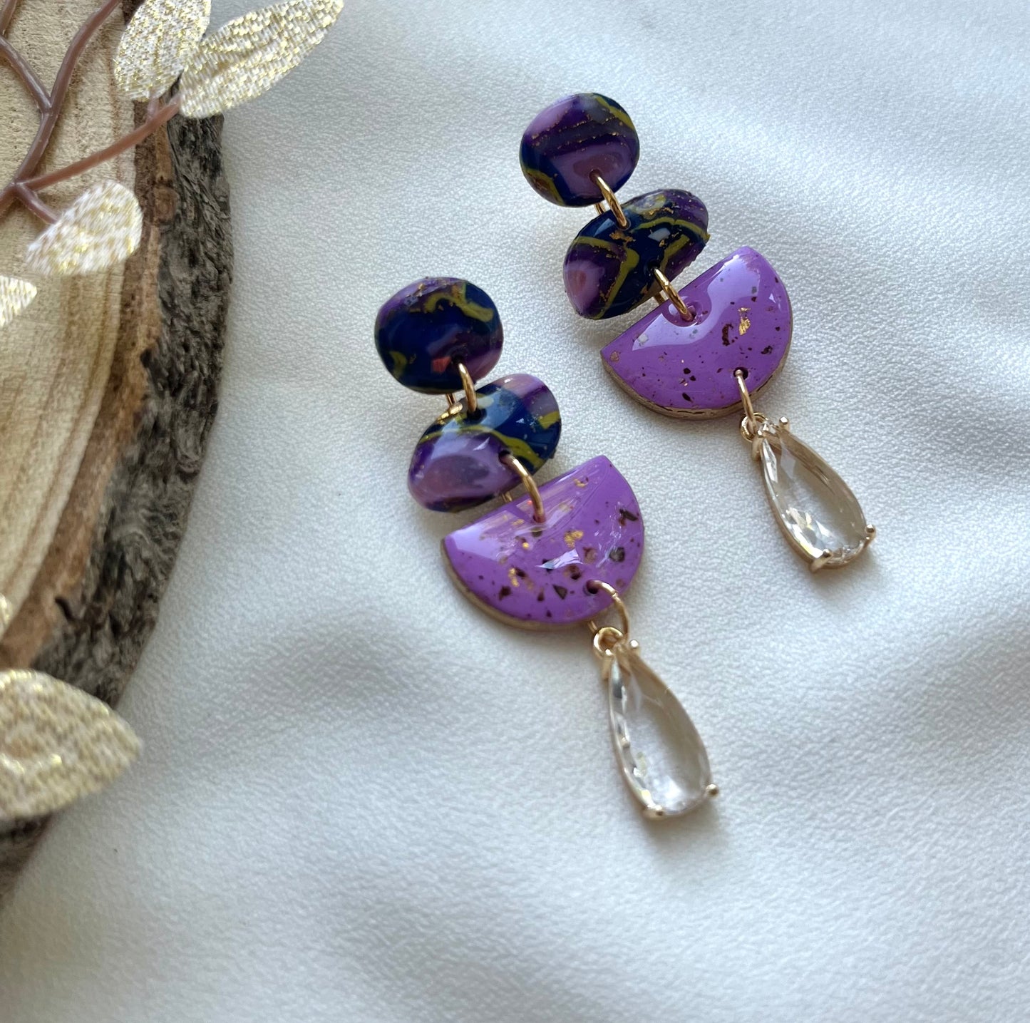 Polymer Clay | Dangle Earrings