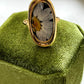 Pressed Flower | Adjustable Ring