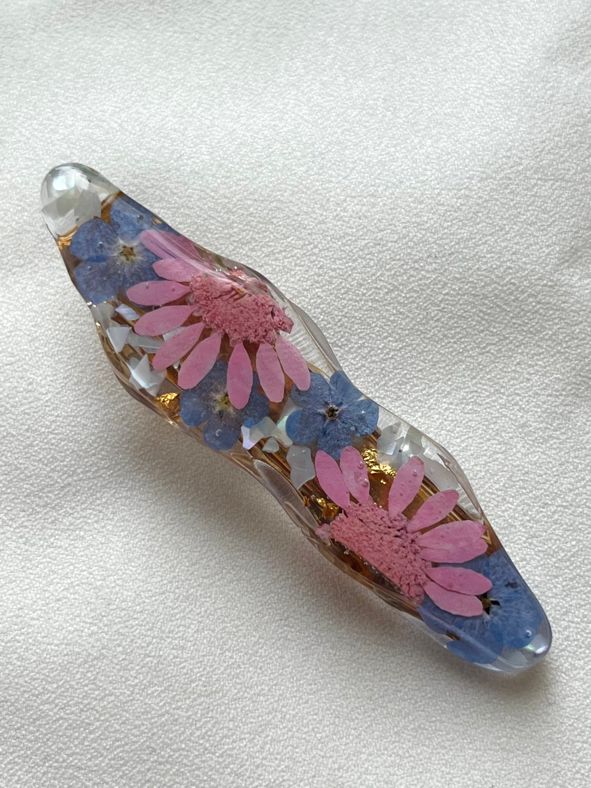 Pressed Flowers | Barrette