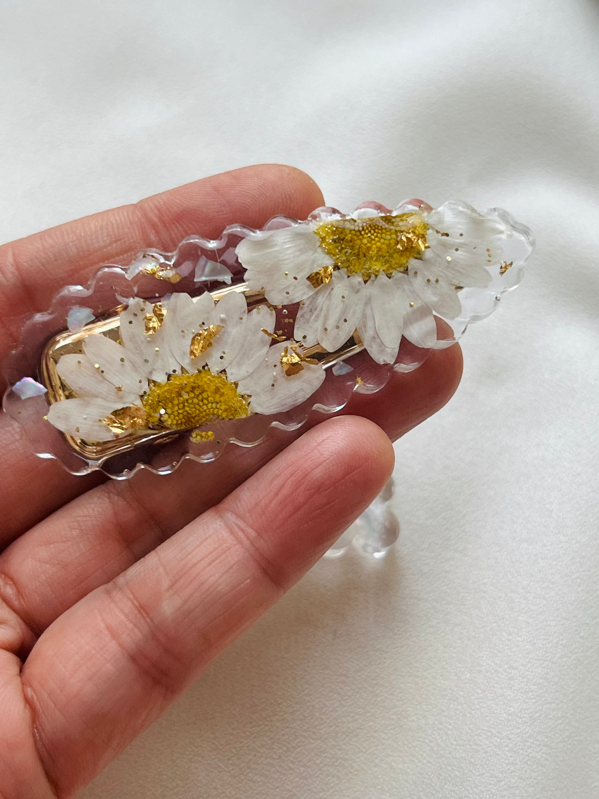 Pressed Flowers | Barrette