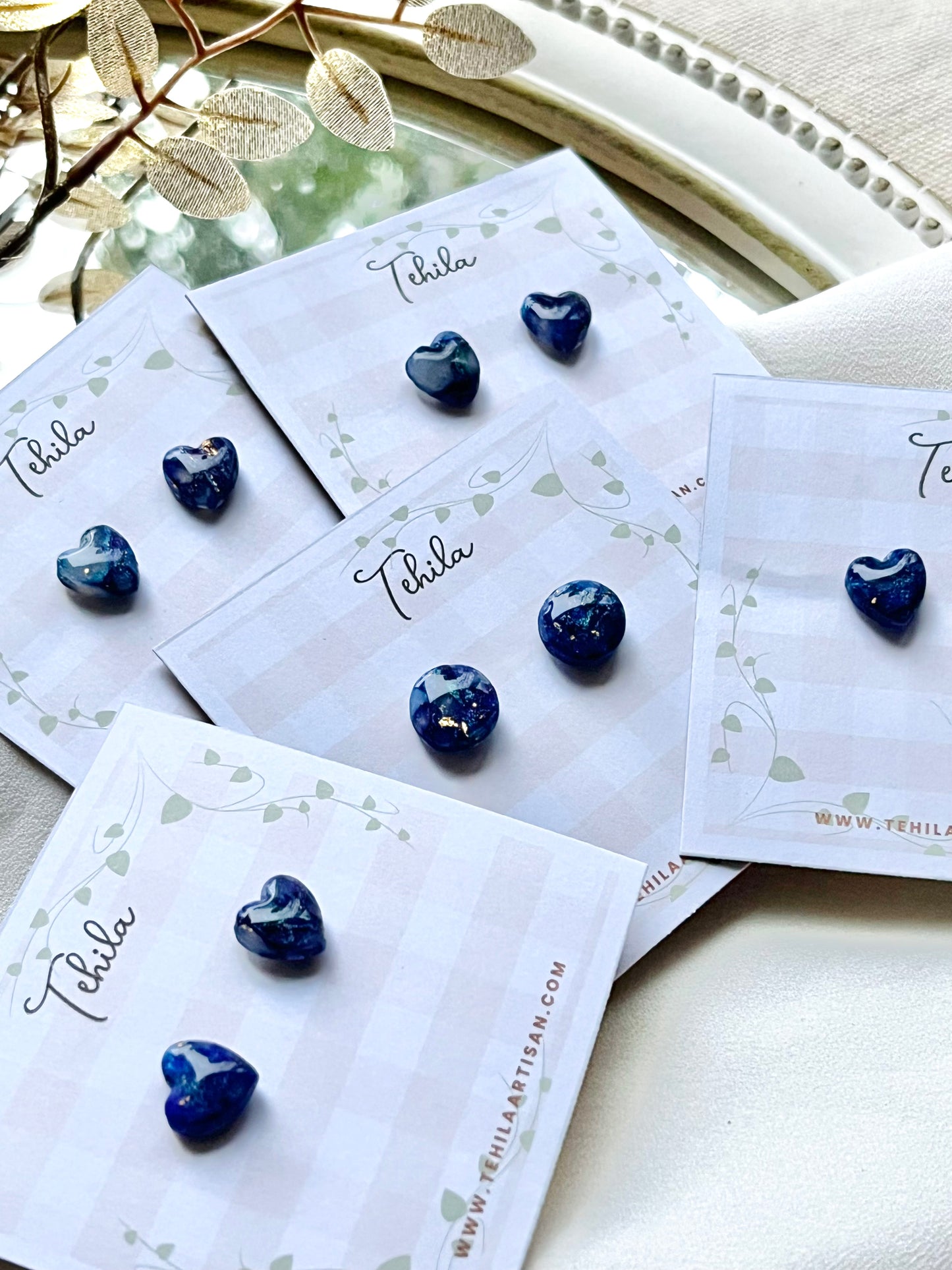 Polymer Clay Studs