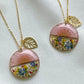 Pressed Flower Necklace