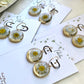 Pressed Flowers | Daisy Earrings